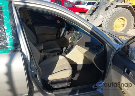 2009 Hyundai Sonata Gls from USA, damaged, VIN 5NPET46C29H483075